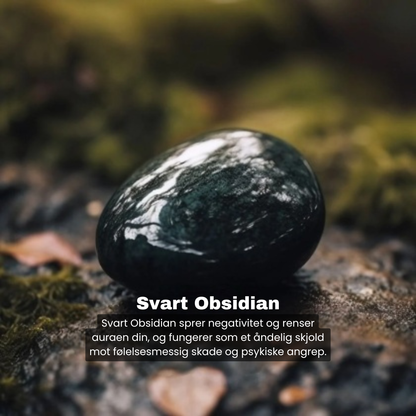 Premium Svart Obsidian Talisman (Kopia)